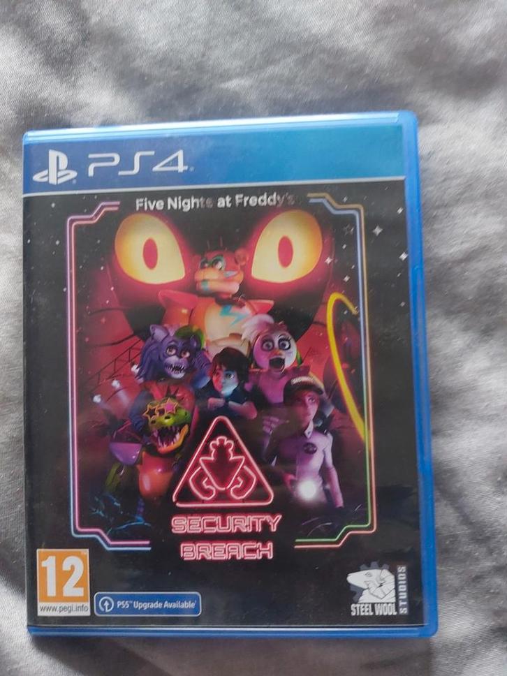 Five Nights at Freddy's: Security Breach PS4, Spelcomputers en Games, Games | Sony PlayStation 4, Gebruikt, Avontuur en Actie