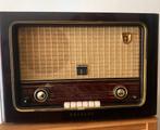 1955 Buizen radio Philips BX454-90 met FM, Audio, Tv en Foto, Radio's, Gebruikt, Ophalen, Radio