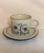 Lancaster Theekopje & Schotel, print Cornrose Vintage 1970s, Huis en Inrichting, Ophalen of Verzenden, Zo goed als nieuw, Overige stijlen