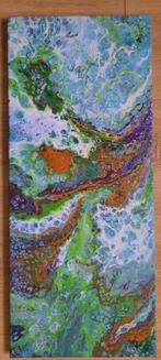 Nieuw handgeschilderd schilderij met koperkleur, Antiek en Kunst, Kunst | Schilderijen | Abstract, Ophalen of Verzenden