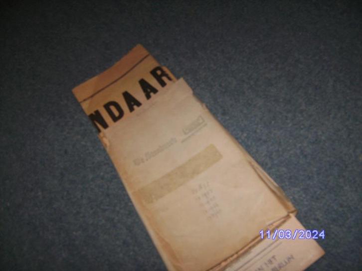 5 oude kranten De Standaard 1872 1903 1920 1940 1944 herdruk, Verzamelen, Tijdschriften, Kranten en Knipsels, Krant, Nederland