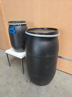 Een zwarte ton, h 63 cm., Tuin en Terras, Ophalen, 150 liter of meer, Nvt, Nvt
