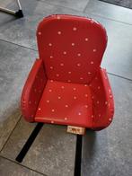 Babboe Kleuterzitje Bakfiets - Rood met stippen, Ophalen, Gebruikt, Stoel(en)