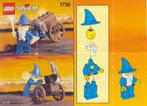 Lego Castle Dragon Masters 1736 Wizard's Cart, Complete set, Ophalen of Verzenden, Lego, Zo goed als nieuw