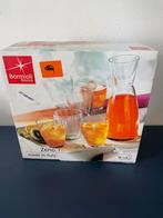 Italiaanse glazen en karafset voor spritz, Ophalen of Verzenden, Zo goed als nieuw