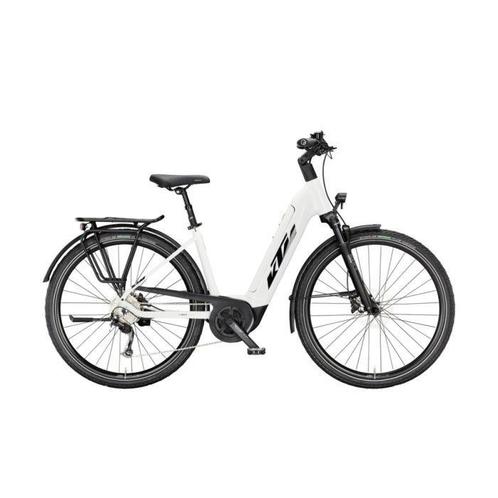 KTM Macina tour p500 Demo Dames White Black, Grey 51cm 2024, Fietsen en Brommers, Elektrische fietsen, Nieuw, Overige merken, 51 tot 55 cm