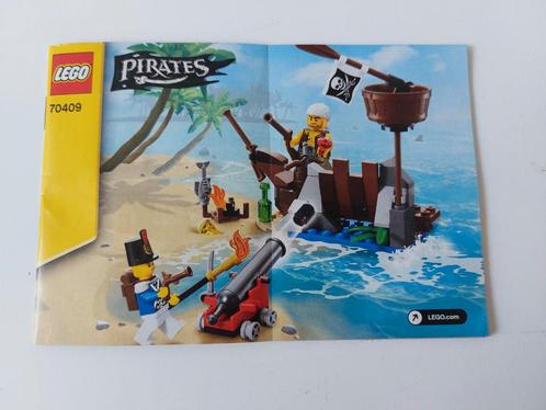 Lego Pirates 70409 Shipwreck Defense, Kinderen en Baby's, Speelgoed | Duplo en Lego, Zo goed als nieuw, Lego, Complete set, Ophalen of Verzenden