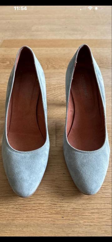 Lichtblauwe Freeflex Suède Hakken - Maat 39 beschikbaar voor biedingen