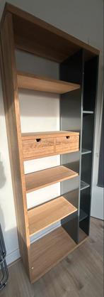 Mooie Vakkenkast - 200x90cm, Gebruikt, Met lade(s), 150 tot 200 cm, Overige houtsoorten