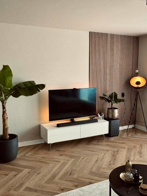 BoConcept Fermo tv-meubel wit, Huis en Inrichting, Kasten | Televisiemeubels, Zo goed als nieuw, Minder dan 100 cm, 150 tot 200 cm