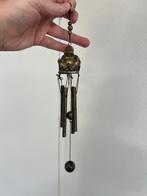 Boeddha bel windgong metaal chinese keizer dikbuik, Huis en Inrichting, Woonaccessoires | Overige, Verburgt Vintage, Ophalen of Verzenden