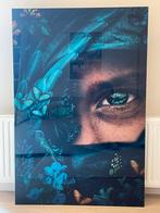 Prachtige foto print van vrouwen portret op plexiglas, Antiek en Kunst, Kunst | Schilderijen | Abstract, Ophalen of Verzenden