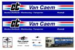 Vrachtauto decal 1:50 CT van Caem transporten ( Trailer ), Verzenden, Nieuw, Bus of Vrachtwagen, Overige merken