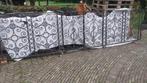 sierhekwerk poort met loophek, Met poort, Gebruikt, Ophalen of Verzenden, Sierhekwerk