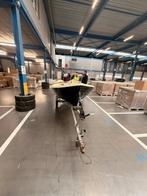 Sloep 4.20 m met Trailer & Elektrische Fluistermotor, Watersport en Boten, Ophalen, Gebruikt, Tot 10 pk, Elektrisch