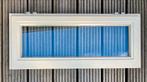 Bovenlicht WC-raam Hardhout Dubbel Glas 79,2x33,0x5,5cm, Gevelraam of Ruit, Gebruikt, Minder dan 80 cm, Minder dan 80 cm