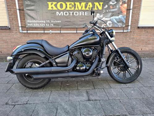 KAWASAKI VN 900 CUSTOM (bj 2012) VN900 33000 Km mat Zwart, Motoren, Motoren | Kawasaki, Bedrijf, Overig, meer dan 35 kW, 2 cilinders
