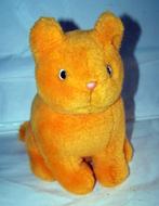 Mooie oranje kater knuffel. Nwst., Ophalen of Verzenden, Zo goed als nieuw, Poes