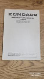 Zundapp 448 onderdelenboek NL 3-1981 HAI 50 / Sprinter, Verzenden, Zo goed als nieuw