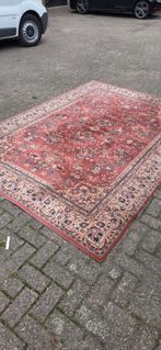 Prachtig groot vintage oud roze Perzisch tapijt 300x200!, Perzisch, 200 cm of meer, Ophalen of Verzenden, Zo goed als nieuw