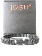 Nieuwe Josh heren armband, Verzenden, Nieuw, Zilver, Overige materialen