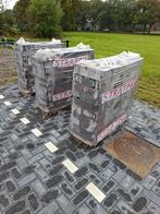 Gebakken Klinkers Antraciet - 3 Pallets Nieuw, Doe-het-zelf en Verbouw, Metselstenen, Ophalen, Nieuw, Bakstenen