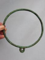 Bronzen (hals/betaal)ring - torque uit de bronstijd - ca. 30, Antiek en Kunst, Antiek | Koper en Brons, Ophalen of Verzenden, Brons