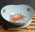 Fruittest met bijpassend onderbord, Ophalen of Verzenden, Overige stijlen, Bord(en)