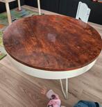 Ronde Salontafel, Ophalen, Gebruikt, 50 tot 100 cm, Rond