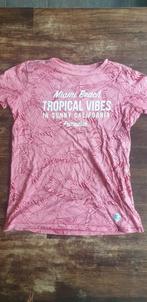 Roze T-shirt met print - WE, WE, Jongen of Meisje, Ophalen of Verzenden, Zo goed als nieuw