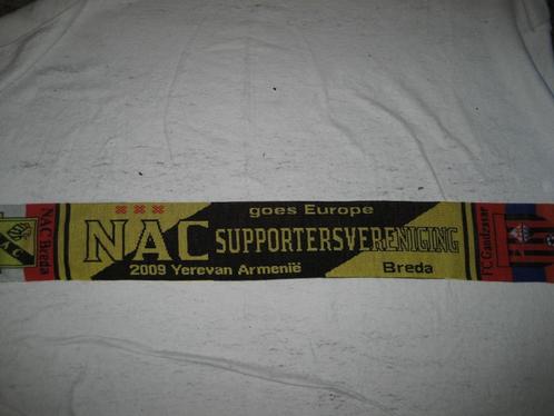 3 NAC sjaals Europa league 2009, Verzamelen, Sportartikelen en Voetbal, Nieuw, Vaantje of Sjaal, NAC Breda, Ophalen of Verzenden