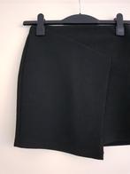 Asymmetrische rok / rokje -- maat S / 36 -- Bershka (nieuw!), Zwart, Nieuw, Maat 36 (S), Boven de knie