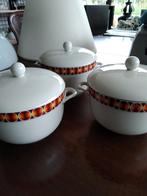 3 dekschalen  met deksels, Antiek en Kunst, Ophalen