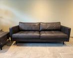 Nette bank met bijbehorende hocker., Ophalen, Gebruikt, Overige maten, 75 tot 100 cm