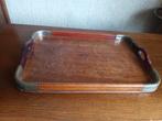 Vintage dienblad jaren 70, Ophalen, Zo goed als nieuw, Hout