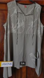 PAPRIKA NIEUW GRIJZE TUNIEK * Maat 50 *, Kleding | Dames, Grote Maten, Verzenden, Blouse of Tuniek, Nieuw, Paprika