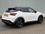 Nissan Juke 1.0 DIG-T N-Design / Navigatie / Achteruitrijcam, Voorwielaandrijving, Stof, Wit, Origineel Nederlands
