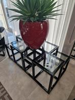 2x Eichholtz Smythson bijzettafel salontafel sidetable, Huis en Inrichting, Tafels | Bijzettafels, 55 tot 75 cm, Ophalen, 45 tot 60 cm