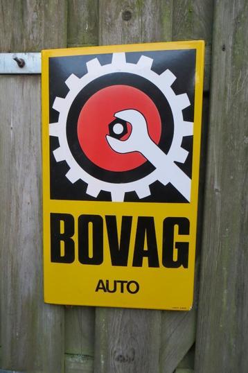Emaille bord Bovag auto Langcat Almere 50 x 30 cm beschikbaar voor biedingen