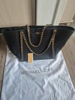 Michael Kors Zwarte Shopper met Gouden Details, Ophalen of Verzenden, Zo goed als nieuw, Zwart, Shopper