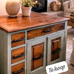 Mooi antiek dressoir, massief hout meubel ladenkast commode, Ophalen, Zo goed als nieuw, 25 tot 50 cm
