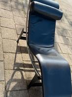 Corbusier Chaise Longue Replica - Zwart, Ophalen, Gebruikt, Leer, 75 tot 100 cm