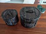 Set van 2 decoratieve hoedendozen, Minder dan 50 cm, Gebruikt, Minder dan 50 cm, Minder dan 50 cm