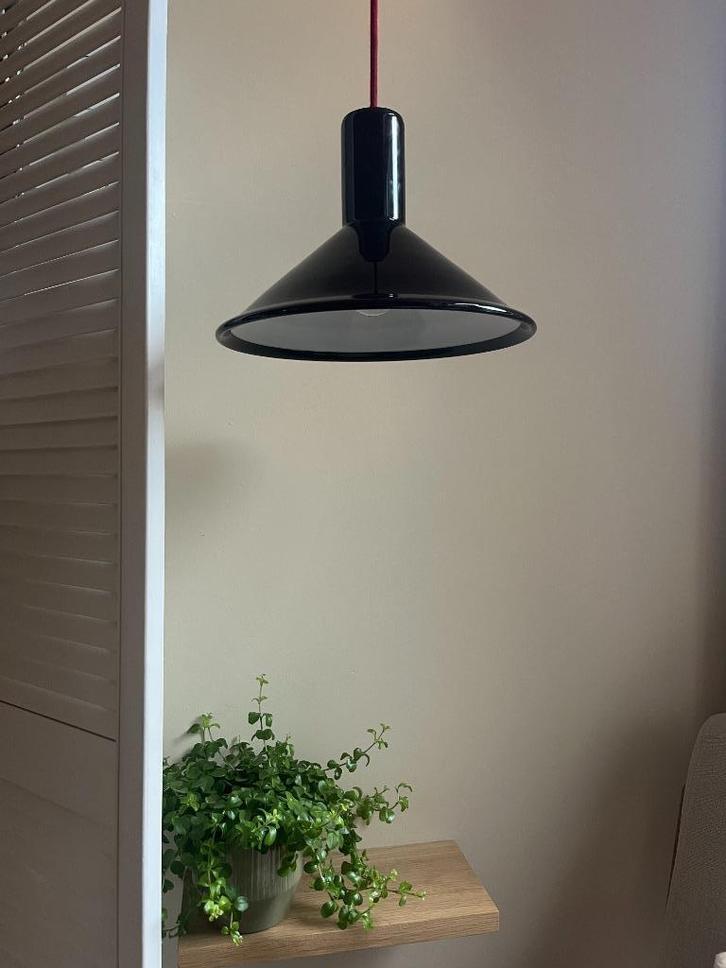 Vintage Holmegaard P&T pendel - Michael Bang - Deens design, Huis en Inrichting, Lampen | Hanglampen, Zo goed als nieuw, Minder dan 50 cm