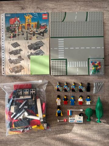 Lego castle/town 1592 - compleet met boekje en doos (11x) beschikbaar voor biedingen