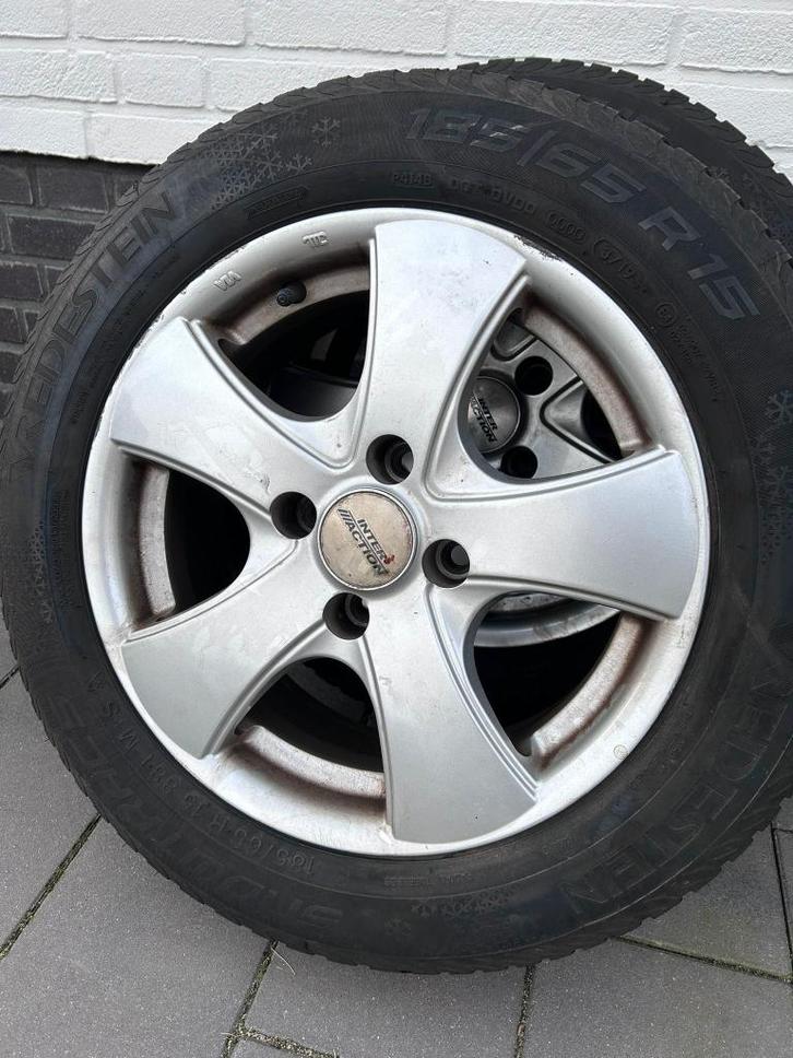 Winterband met Velg 15" inch (185/65/R15), Auto-onderdelen, Banden en Velgen, Banden en Velgen, Winterbanden, 15 inch, 185 mm