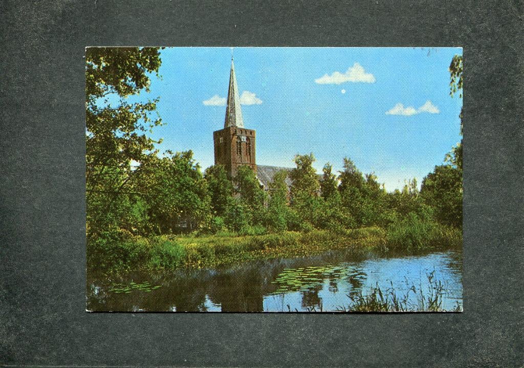 Ansicht Kortenhoef - Hervormde Kerk, Verzamelen, Ansichtkaarten | Nederland, Verzenden, 1980 tot heden, Ongelopen
