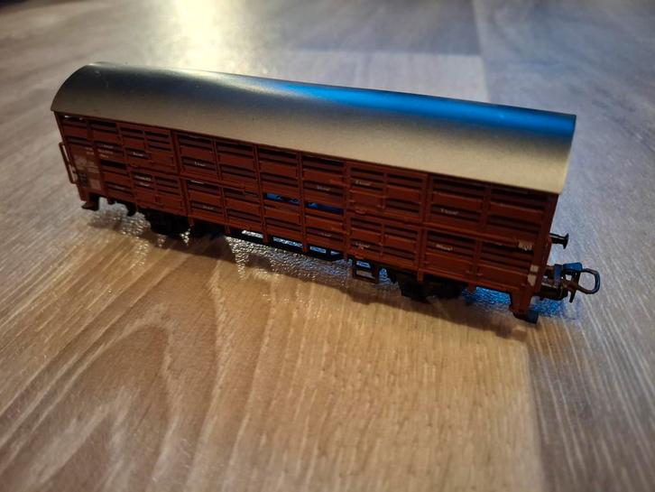 Marklïn HO veewagon DB, Hobby en Vrije tijd, Modeltreinen | H0, Gebruikt, Wagon, Wisselstroom, Märklin, Ophalen of Verzenden