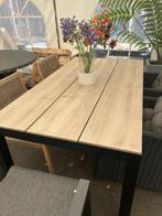 Rechthoekige tuintafel 180cm, polywood in de de kleur wood, Ophalen of Verzenden, Zo goed als nieuw, Rechthoekig, Kunststof