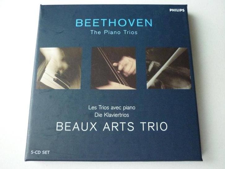 Beethoven, Beaux Arts Trio ‎– The Piano Trios  (5  CD), Cd's en Dvd's, Cd's | Klassiek, Gebruikt, Kamermuziek, Classicisme, Boxset